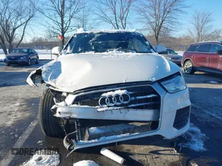 2017 Audi Q3 Premium with VIN WA1ECCFS9HR017842, listed as a IAAI auction lot 41400330 with 106,884 mi miles. Bid and sale history available at carsss.com. Image 6.