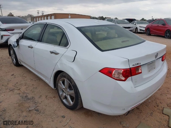2013 Acura TSX with VIN JH4CU2F49DC008883, listed as a IAAI auction lot 41644239 with 206,000 mi miles. Bid and sale history available at carsss.com. Image 3.
