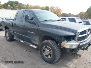 2003 Dodge Ram 2500 ST with VIN 3D7KU28D13G796652, listed as a IAAI auction lot 40631857 with 161,814 mi miles. Bid and sale history available at carsss.com. Image 1.