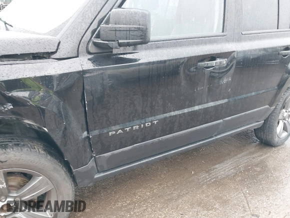 2017 Jeep Patriot Sport with VIN 1C4NJPBA1HD208653, listed as a IAAI auction lot 41864826 with 77,196 mi miles. Bid and sale history available at carsss.com. Image 19.