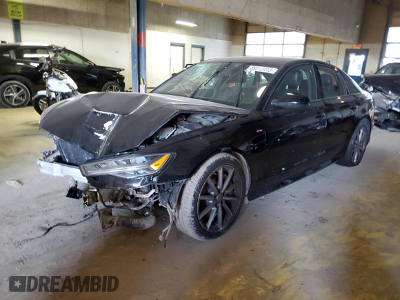 2017 Audi A6 Premium Plus with VIN WAUG8AFC2HN051901, listed as a Copart auction lot 39212413 with 50,508 mi miles. Bid and sale history available at carsss.com. Image 1.