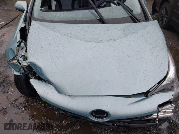 2018 Toyota Prius Two with VIN JTDKBRFU4J3065886, listed as a IAAI auction lot 42011368 with Not Provided miles and . Bid and sale history available at carsss.com. Image 10.