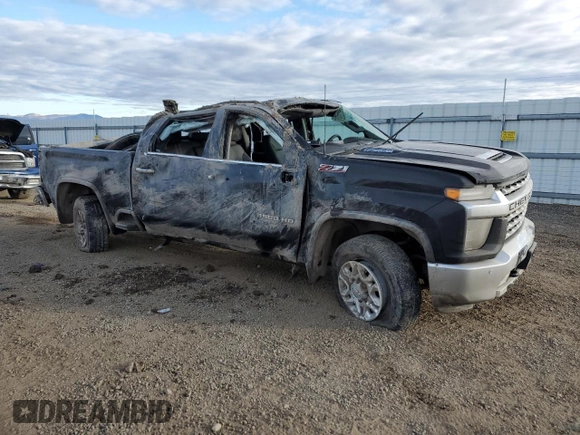 2022 Chevrolet Silverado 3500HD LTZ with VIN 2GC4YUEY0N1217902, listed as a Copart auction lot 49887525 with 17,365 mi miles and Clean Title. Bid and sale history available at DreamBid. Image 4.