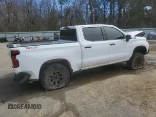 2023 Chevrolet Silverado 1500 LT Trail Boss with VIN 3GCPDFEK3PG158435, listed as a Copart auction lot 47355525 with Not Provided miles and Salvage Title. Bid and sale history available at DreamBid. Image 3.