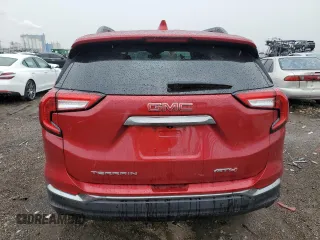 2024 GMC Terrain AT4 z VIN 3GKALYEG4RL219435, wystawiony jako Copart lot #54608085 z przebiegiem 59 572 mil mil oraz Szkoda całkowita • Salvage title. Historia ofert i sprzedaży dostępna na DreamBid. Obrazek 6.