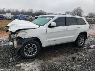 2014 Jeep Grand Cherokee Limited with VIN 1C4RJFBG2EC570489, listed as a Copart auction lot 43905855 with 0 mi miles and Salvage Title. Bid and sale history available at carsss.com. Image 1.