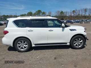2013 Infiniti QX56 with VIN JN8AZ2NE5D9042826, listed as a IAAI auction lot 42073857 with 77,960 mi miles and . Bid and sale history available at DreamBid. Image 13.