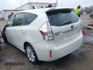 2013 Toyota Prius Two with VIN JTDZN3EU1D3268162, listed as a IAAI auction lot 41650964 with 158,186 mi miles and . Bid and sale history available at carsss.com. Image 3.