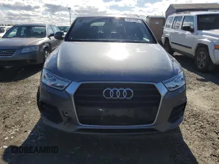 2017 Audi Q3 Premium with VIN WA1BCCFS8HR016507, listed as a Copart auction lot 43873265 with 81,920 mi miles and Salvage Title. Bid and sale history available at carsss.com. Image 5.