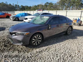 2022 Honda Civic EX-L z VIN 19XFL1H73NE008908, wystawiony jako Copart lot #49622255 z przebiegiem 53 175 mil mil oraz Szkoda całkowita • Salvage title. Historia ofert i sprzedaży dostępna na DreamBid. Obrazek 1.