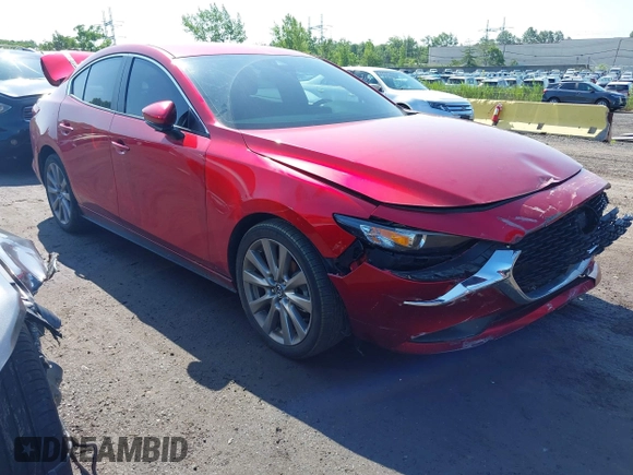 2022 Mazda 3 Select with VIN 3MZBPABLXNM315231, listed as a IAAI auction lot 42522045 with 17,486 mi miles and . Bid and sale history available at DreamBid. Image 1.