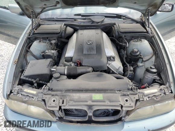 2003 BMW 5 Series 540i with VIN WBADN53453GF71025, listed as a Copart auction lot 72276964 with 0 mi miles and Clean Title. Bid and sale history available at carsss.com. Image 11.