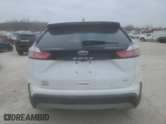 2021 Ford Edge SEL with VIN 2FMPK4J98MBA36614, listed as a Copart auction lot 44754445 with 0 mi miles and Salvage Title. Bid and sale history available at carsss.com. Image 6.