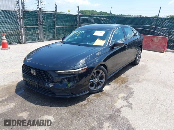 2024 Honda Accord EX with VIN 1HGCY1F30RA075402, listed as a IAAI auction lot 42615694 with 8,506 mi miles and . Bid and sale history available at DreamBid. Image 17.