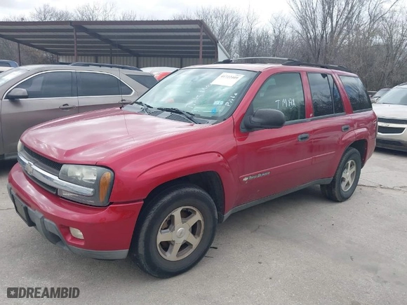 2003 Chevrolet TrailBlazer LT with VIN 1GNDS13S932352122, listed as a IAAI auction lot 41722409 with NaN miles. Bid and sale history available at carsss.com. Image 2.