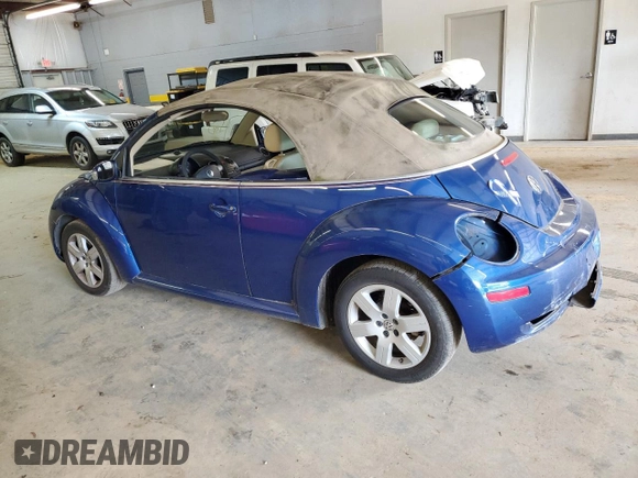 2007 Volkswagen Beetle with VIN 3VWRG31Y37M423541, listed as a Copart auction lot 56596234 with 89,874 mi miles and Salvage title. Bid and sale history available at DreamBid. Image 2.