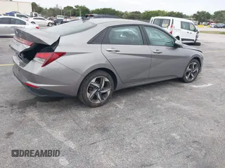 2023 Hyundai Elantra SEL with VIN KMHLS4AG5PU551582, listed as a IAAI auction lot 41286733 with 73,109 mi miles and . Bid and sale history available at DreamBid. Image 4.