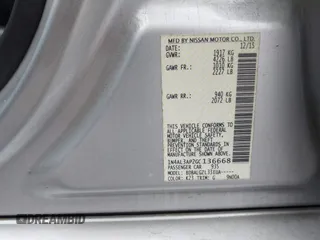 2016 Nissan Altima SL with VIN 1N4AL3AP2GC136668, listed as a IAAI auction lot 42074643 with 117,198 mi miles and . Bid and sale history available at carsss.com. Image 9.