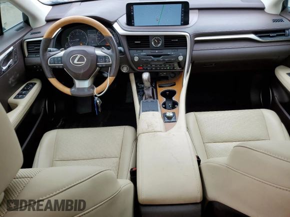 2020 Lexus RX with VIN 2T2HZMAA8LC162200, listed as a Copart auction lot 53564075 with 44,294 mi miles and Salvage Title. Bid and sale history available at carsss.com. Image 8.