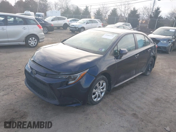 2022 Toyota Corolla LE with VIN 5YFEPMAE9NP306727, listed as a IAAI auction lot 41601452 with 29,969 mi miles and . Bid and sale history available at DreamBid. Image 17.