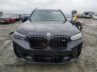 2023 BMW X3 M with VIN 5YM13EC02P9R76895, listed as a Copart auction lot 84182294 with 17,257 mi miles and Salvage Title. Bid and sale history available at carsss.com. Image 5.