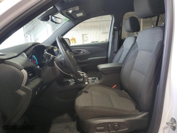 2023 Chevrolet Traverse LT Cloth with VIN 1GNEVGKW1PJ100248, listed as a Copart auction lot 49430455 with 34,116 mi miles and Salvage Title. Bid and sale history available at carsss.com. Image 7.