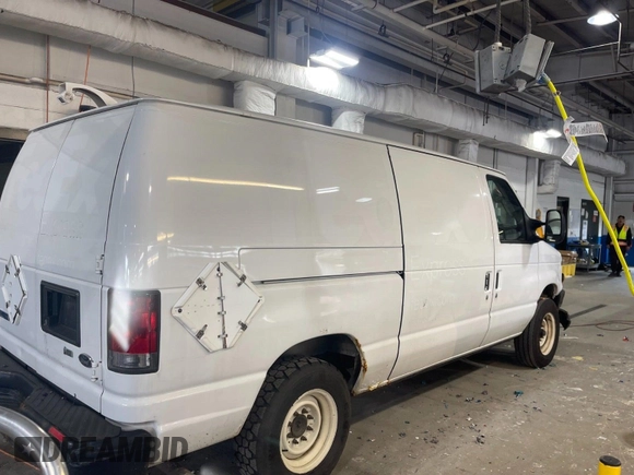 2010 Ford Econoline Cargo Commercial with VIN 1FTNE1EW1ADA90764, listed as a IAAI auction lot 42608095 with 146,335 mi miles and . Bid and sale history available at DreamBid. Image 61.