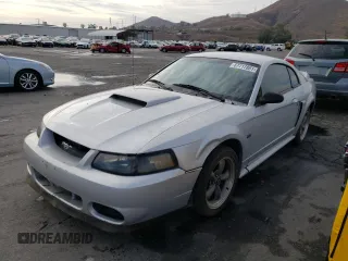 2002 Ford Mustang GT Deluxe with VIN 1FAFP42X72F239123, listed as a Copart auction lot 67717881 with 156,405 mi miles and Non Repairable. Bid and sale history available at carsss.com. Image 2.