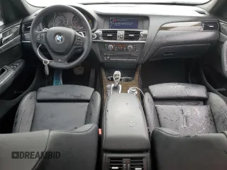 2013 BMW X3 xDrive35i with VIN 5UXWX7C54DL977845, listed as a Copart auction lot 48598485 with 24,753 mi miles and Salvage Title. Bid and sale history available at DreamBid. Image 8.