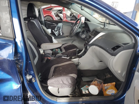 2017 Hyundai Accent SE with VIN KMHCT4AE5HU253689, listed as a Copart auction lot 48906255 with 101,846 mi miles and Salvage Title. Bid and sale history available at carsss.com. Image 7.