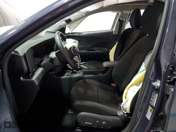 2024 Hyundai Kona SEL with VIN KM8HBCAB1RU122107, listed as a Copart auction lot 53721805 with 22,462 mi miles and Salvage Title. Bid and sale history available at carsss.com. Image 7.