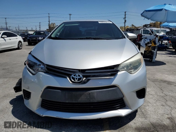 2014 Toyota Corolla L with VIN 2T1BURHEXEC150888, listed as a Copart auction lot 59229615 with 208,405 mi miles and Salvage title. Bid and sale history available at DreamBid. Image 5.