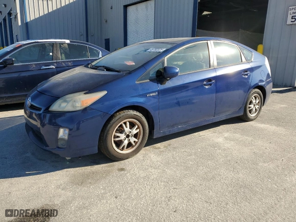 2011 Toyota Prius I with VIN JTDKN3DU4B5308397, listed as a Copart auction lot 45702325 with 182,224 mi miles and Salvage Title. Bid and sale history available at carsss.com. Image 1.