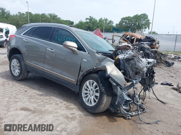 2018 Cadillac XT5 FWD with VIN 1GYKNARS4JZ238915, listed as a IAAI auction lot 42231005 with Not provided miles and . Bid and sale history available at DreamBid. Image 1.