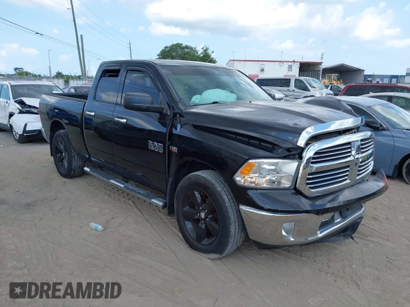2014 Ram 1500 Big Horn with VIN 1C6RR7GT9ES157602, listed as a IAAI auction lot 42378674 with 91,188 mi miles and . Bid and sale history available at DreamBid. Image 1.