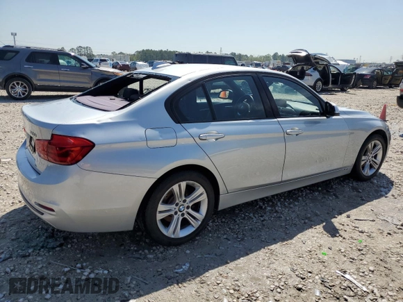 2016 BMW 3 Series 328i with VIN WBA8E9C50GK644867, listed as a Copart auction lot 50156725 with 160,130 mi miles and Clean Title. Bid and sale history available at DreamBid. Image 3.