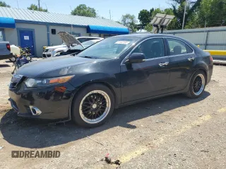 2011 Acura TSX with VIN JH4CU2F67BC015765, listed as a Copart auction lot 61443195 with 146,451 mi miles and Salvage title. Bid and sale history available at DreamBid. Image 1.
