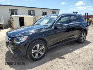 2017 Mercedes-Benz GLC 300 z VIN WDC0G4JB6HF210995, wystawiony jako Copart lot #56413585 z przebiegiem 52 907 mil mil oraz Szkoda całkowita • Salvage title. Historia ofert i sprzedaży dostępna na DreamBid. Obrazek 1.