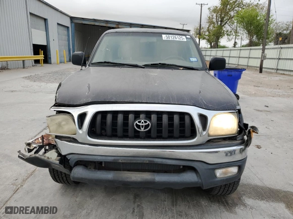 2001 Toyota Tacoma PreRunner with VIN 5TEGN92N21Z748652, listed as a Copart auction lot 50126125 with 261,395 mi miles and Salvage Title. Bid and sale history available at carsss.com. Image 5.