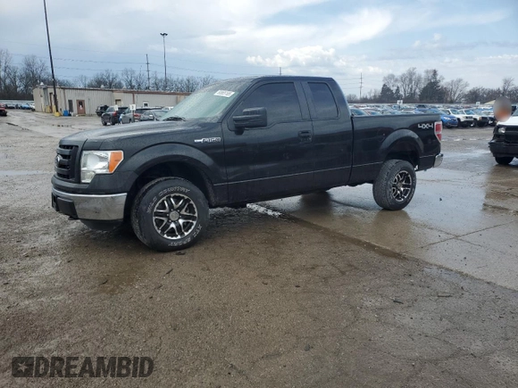 2011 Ford F-150 XL with VIN 1FTEX1EM7BFA25349, listed as a Copart auction lot 50865165 with 140,824 mi miles and Salvage title. Bid and sale history available at DreamBid. Image 1.