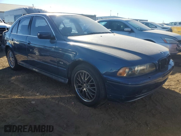 2003 BMW 5 Series 540iA with VIN WBADN63423GN87878, listed as a Copart auction lot 77458274 with 139,937 mi miles and Clean Title. Bid and sale history available at carsss.com. Image 4.