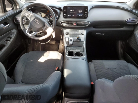 2021 Hyundai Santa Fe SE with VIN 5NMS1DAJ4MH326412, listed as a Copart auction lot 88393845 with 136,114 mi miles and Salvage Title. Bid and sale history available at carsss.com. Image 8.