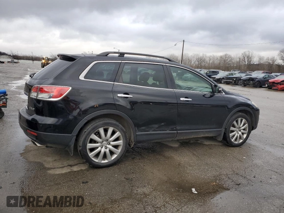 2008 Mazda CX-9 Sport with VIN JM3TB28A180160178, listed as a Copart auction lot 86592254 with 221,420 mi miles and Salvage Title. Bid and sale history available at DreamBid. Image 3.