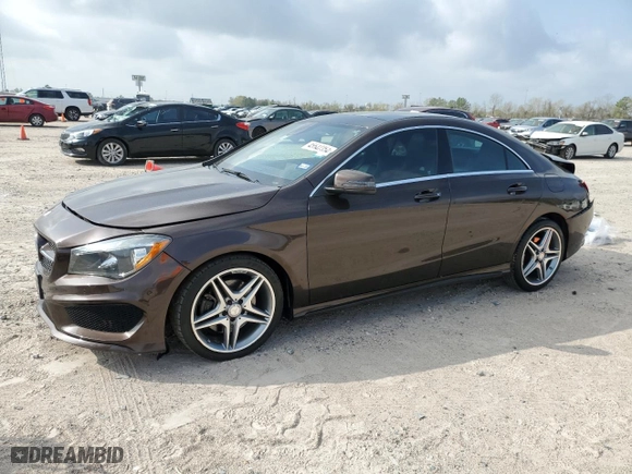 2014 Mercedes-Benz CLA-Class CLA 250 with VIN WDDSJ4EB2EN127906, listed as a Copart auction lot 45542354 with 85,151 mi miles and Salvage Title. Bid and sale history available at carsss.com. Image 1.