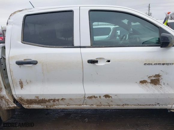 2023 Chevrolet Colorado 4WD Work Truck with VIN 1GCGTBEC7P1268939, listed as a IAAI auction lot 41466813 with 31,329 mi miles. Bid and sale history available at carsss.com. Image 14.