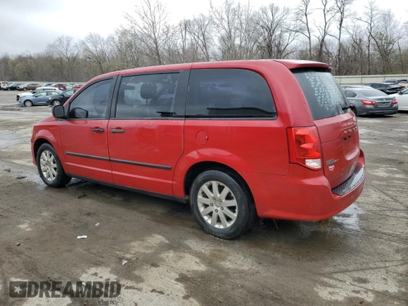 2016 Dodge Grand Caravan SE with VIN 2C4RDGBG9GR109877, listed as a Copart auction lot 52790845 with 141,925 mi miles and Salvage Title. Bid and sale history available at DreamBid. Image 2.