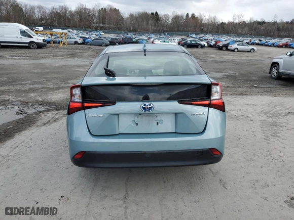 2021 Toyota Prius L Eco with VIN JTDKAMFU0M3134583, listed as a Copart auction lot 52434195 with 26,018 mi miles and Salvage Title. Bid and sale history available at carsss.com. Image 6.