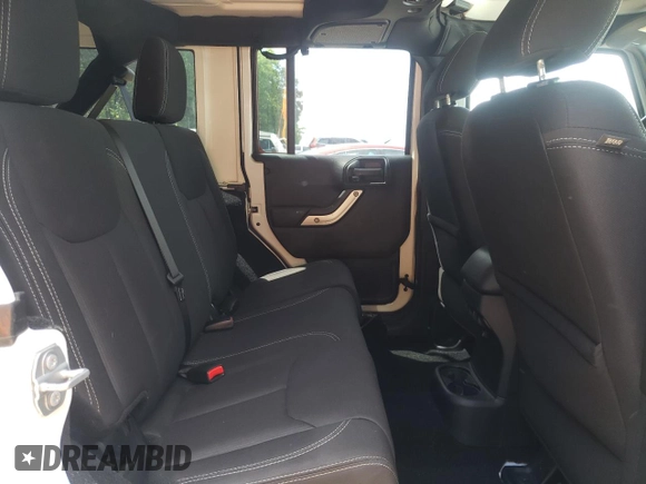 2017 Jeep Wrangler Unlimited Sahara with VIN 1C4HJWEG8HL580262, listed as a Copart auction lot 60118455 with 63,075 mi miles and Salvage title. Bid and sale history available at DreamBid. Image 10.