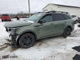 2024 Kia Sorento X-Line SX Prestige with VIN 5XYRKDJF3RG256426, listed as a Copart auction lot 42717635 with 8,675 mi miles and Clean Title. Bid and sale history available at carsss.com. Image 1.