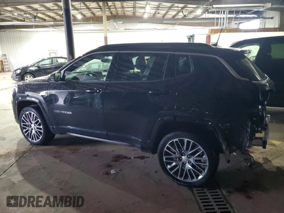 2024 Jeep Compass Limited with VIN 3C4NJDCNXRT602065, listed as a Copart auction lot 56213485 with 6,253 mi miles and Salvage title. Bid and sale history available at DreamBid. Image 2.